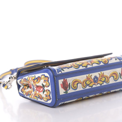 Dolce & Gabbana Dauphine Majolica Printed Mini Miss Sicily Bag Multicolor 7 of 12