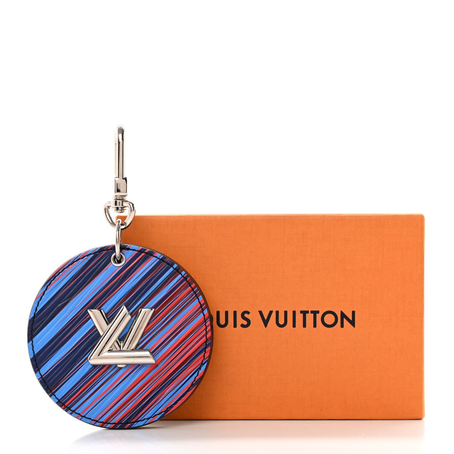 Louis Vuitton Epi Tropical Printed Mirror Bag Charm Key Holder Vert Rouge 6 of 6