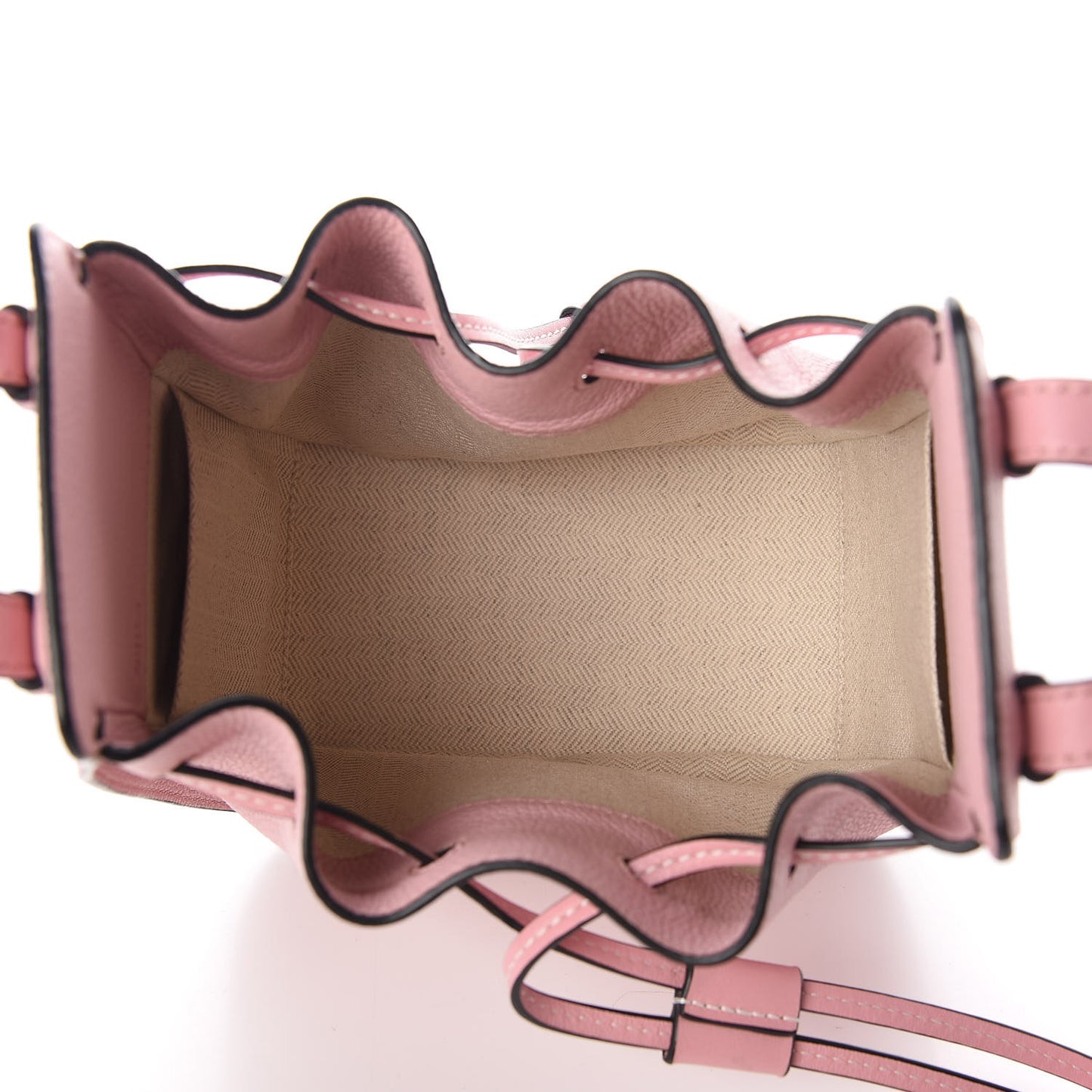 Calfskin Mini Hammock Shoulder Bag Pastel Pink