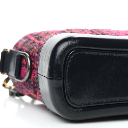 Chanel Tweed Calfskin Small Gabrielle Hobo Dark Navy 6 of 9