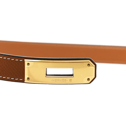 Hermes Epsom Kelly Pocket Belt Gold 7 of 7