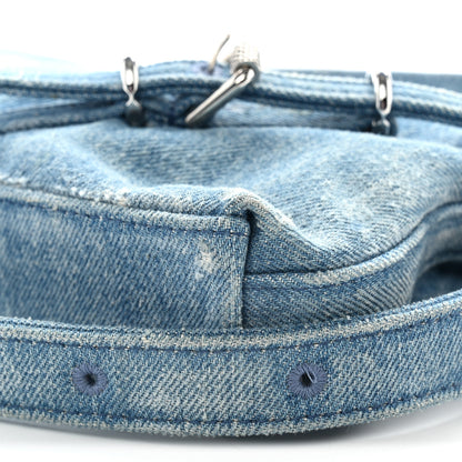 Givenchy Washed Denim Mini Voyou Boyfriend Party Bag Medium Blue 10 of 10
