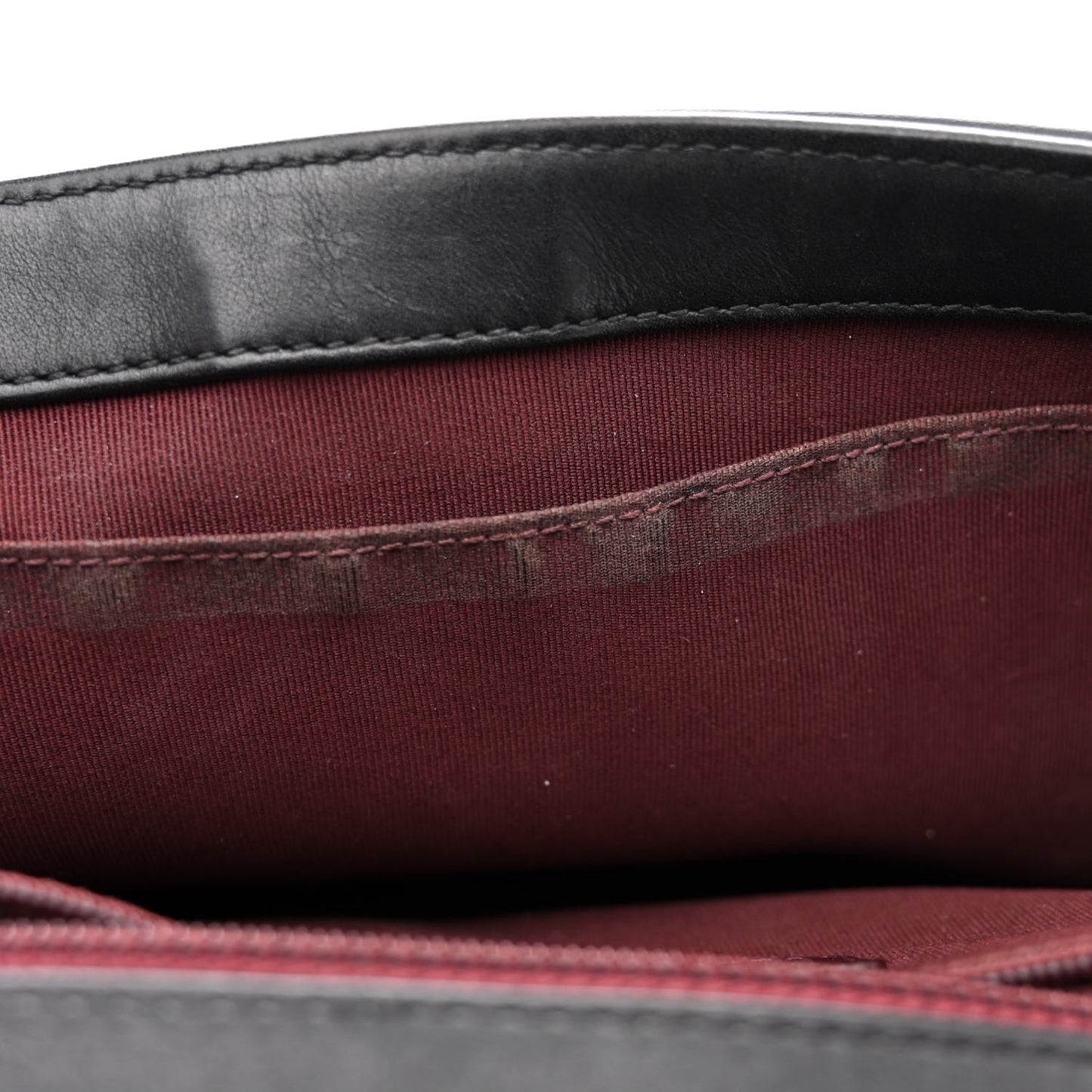 Calfskin Caviar Suede Chevron New Medium Boy Flap Black