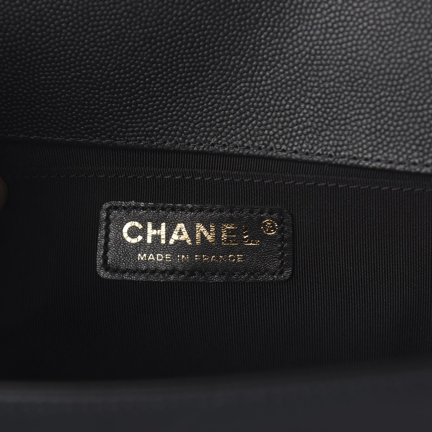 Chanel Caviar Quilted Medium Boy Flap Black 5 of 9