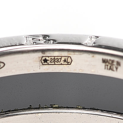 Bulgari Sterling Silver Ceramic Save The Children One-Band Ring 56 7.5 7 of 7