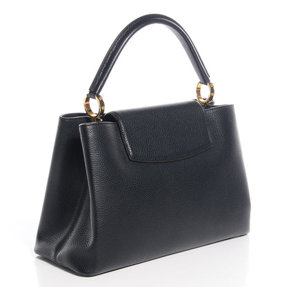 Louis Vuitton Taurillon Capucines MM Black 3 of 7