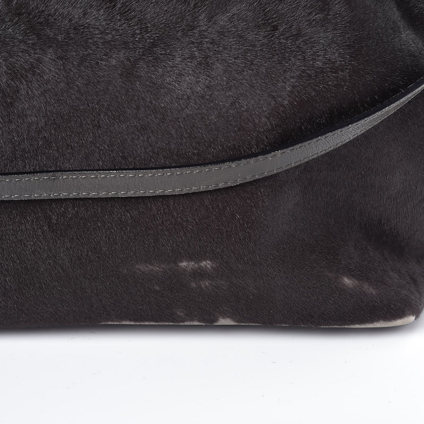 Calf Hair Petale Tote Brown