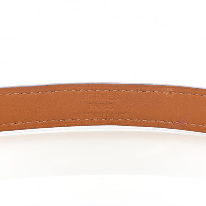 Hermes Epsom Kelly Double Tour Bracelet S Rouge Casaque 4 of 7