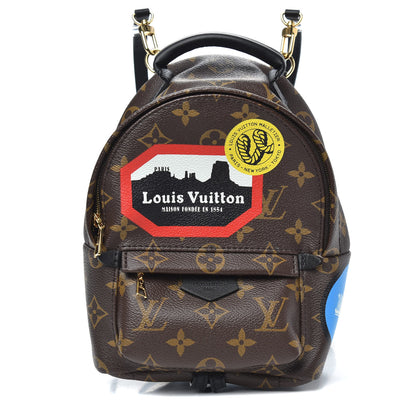 Louis Vuitton Monogram World Tour Palm Springs Backpack Mini 1 of 9