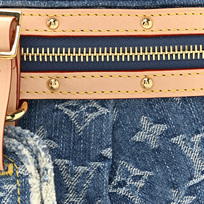 Louis Vuitton Monogram Denim High Rise Bumbag Blue 7 of 9