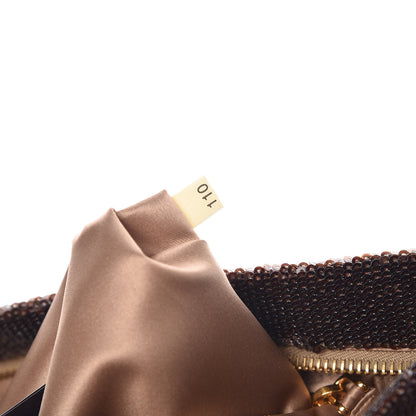 Prada Sequin Ombre Clutch Bronze 9 of 9