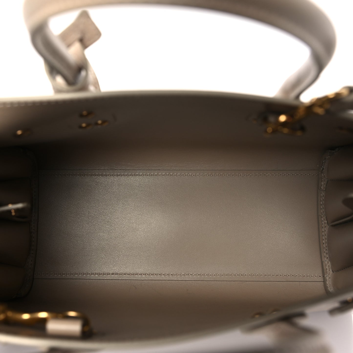 Calfskin Baby Sac De Jour Dark Beige