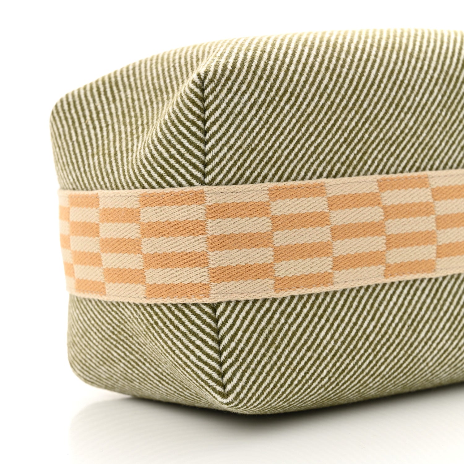 Hermes Wool Small Bride-A-Brac H Natte Pouch Vert Foret 8 of 10
