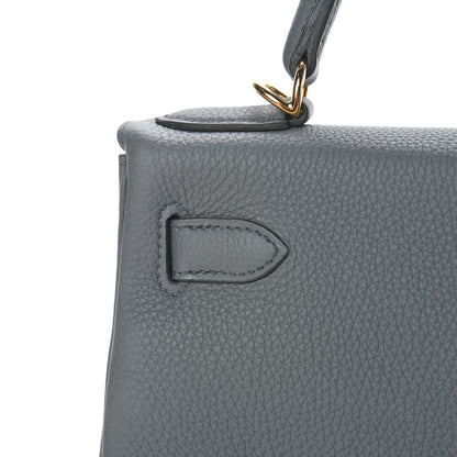 Hermes Togo Kelly Retourne 28 Vert Amande 18 of 40