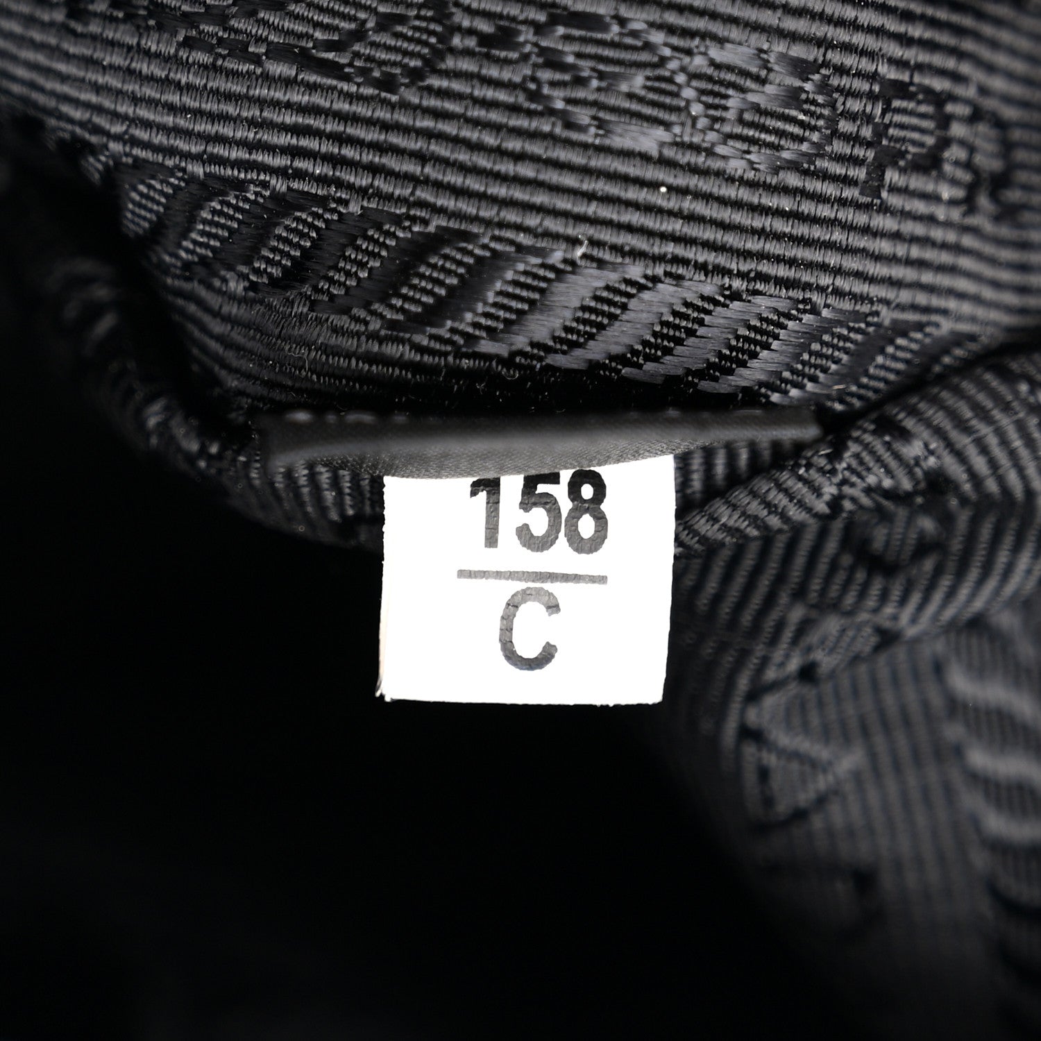 Prada Tessuto Nylon Saffiano Pocket Zippered Shoulder Bag Black 8 of 11