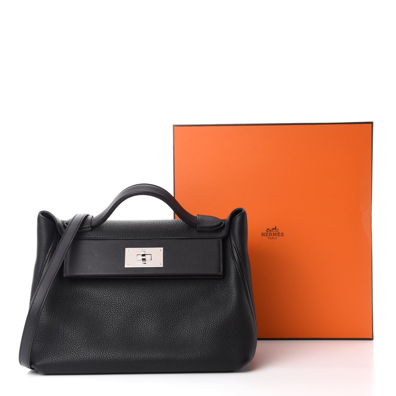 Hermes Taurillon Maurice Swift 24/24 29 Black 11 of 11