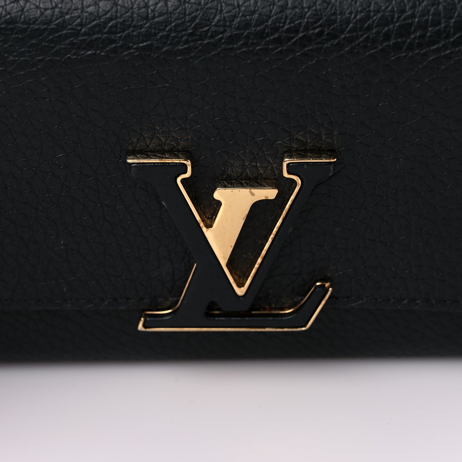 Louis Vuitton Taurillon Capucines Wallet Black 14 of 16