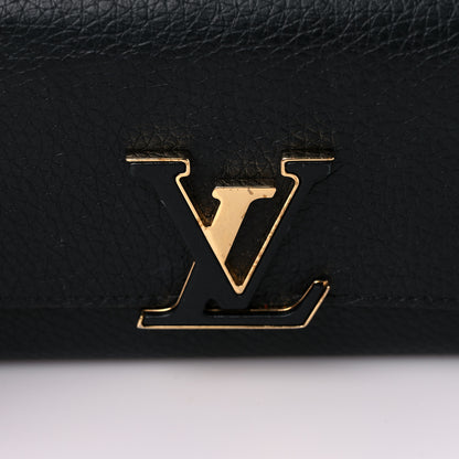 Louis Vuitton Taurillon Capucines Wallet Black 14 of 16