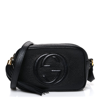 Gucci Pebbled Calfskin Small Soho Disco Bag Black 1 of 11