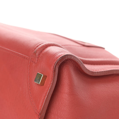 Celine Calfskin Mini Luggage Red 11 of 21