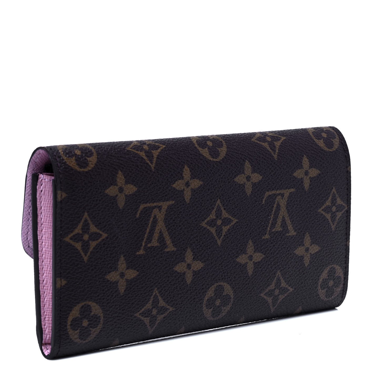 Monogram Emilie Wallet Rose Ballerine