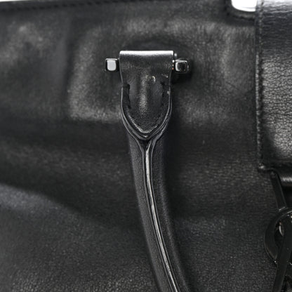 Saint Laurent Calfskin Small Monogram Cabas Black 15 of 17