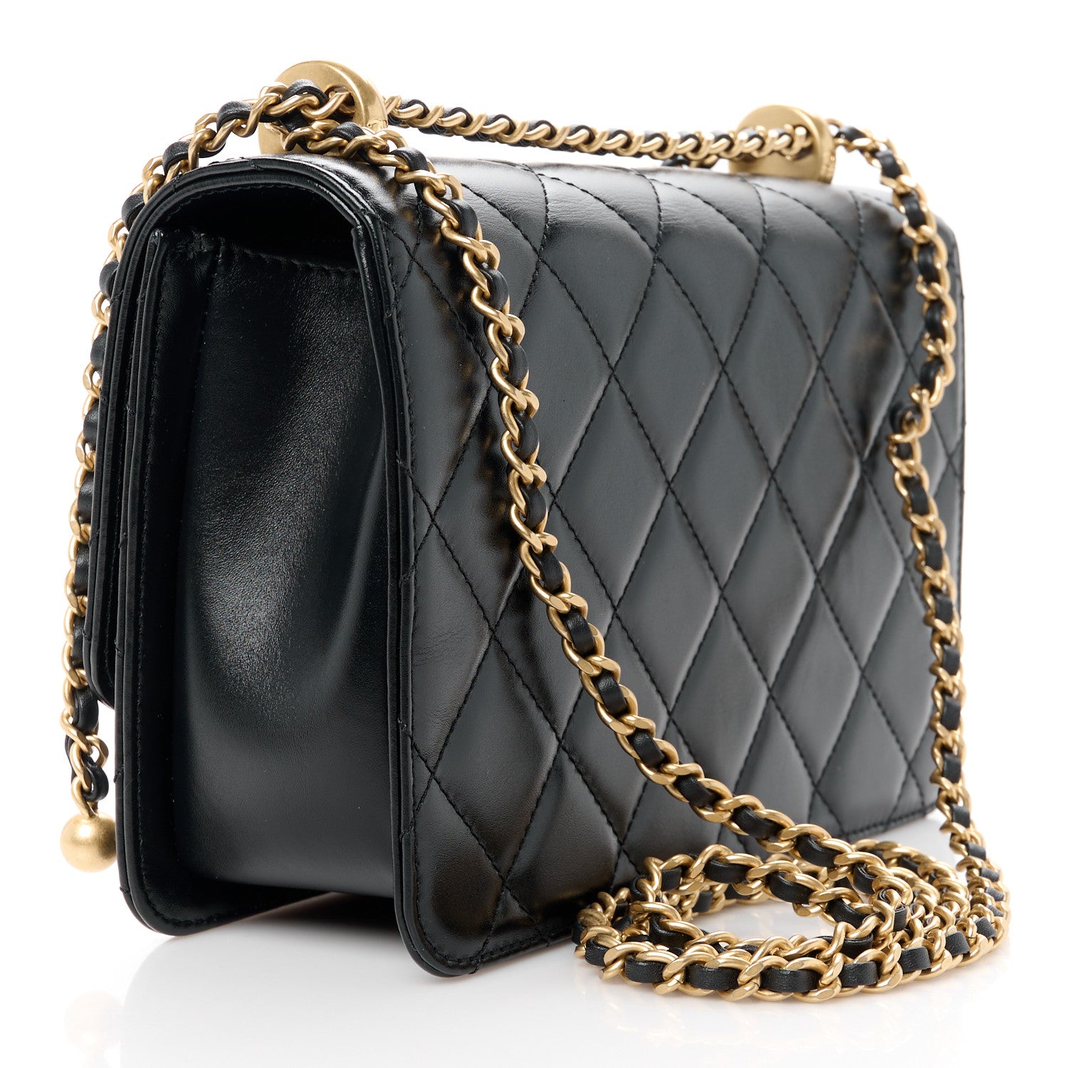 Chanel Calfskin Quilted Perfect Fit Flap Black 3 of 11