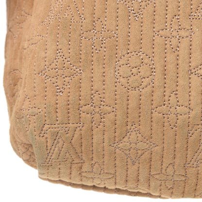 Louis Vuitton Suede Monogram Motard Afterdark Clutch Powder 10 of 10