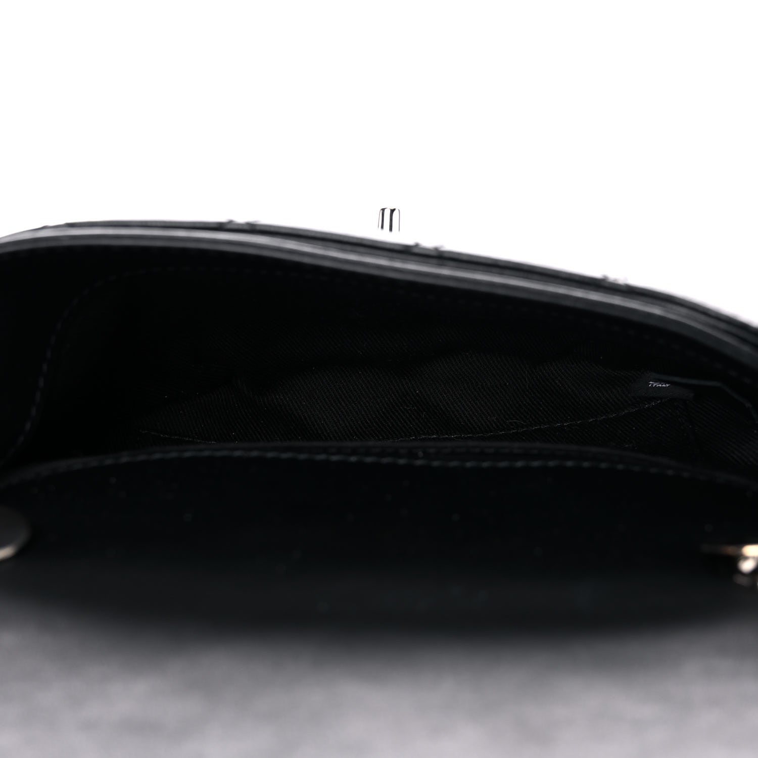Chanel Calfskin Quilted CC Uniform Flap Belt Bag Black 4 of 10