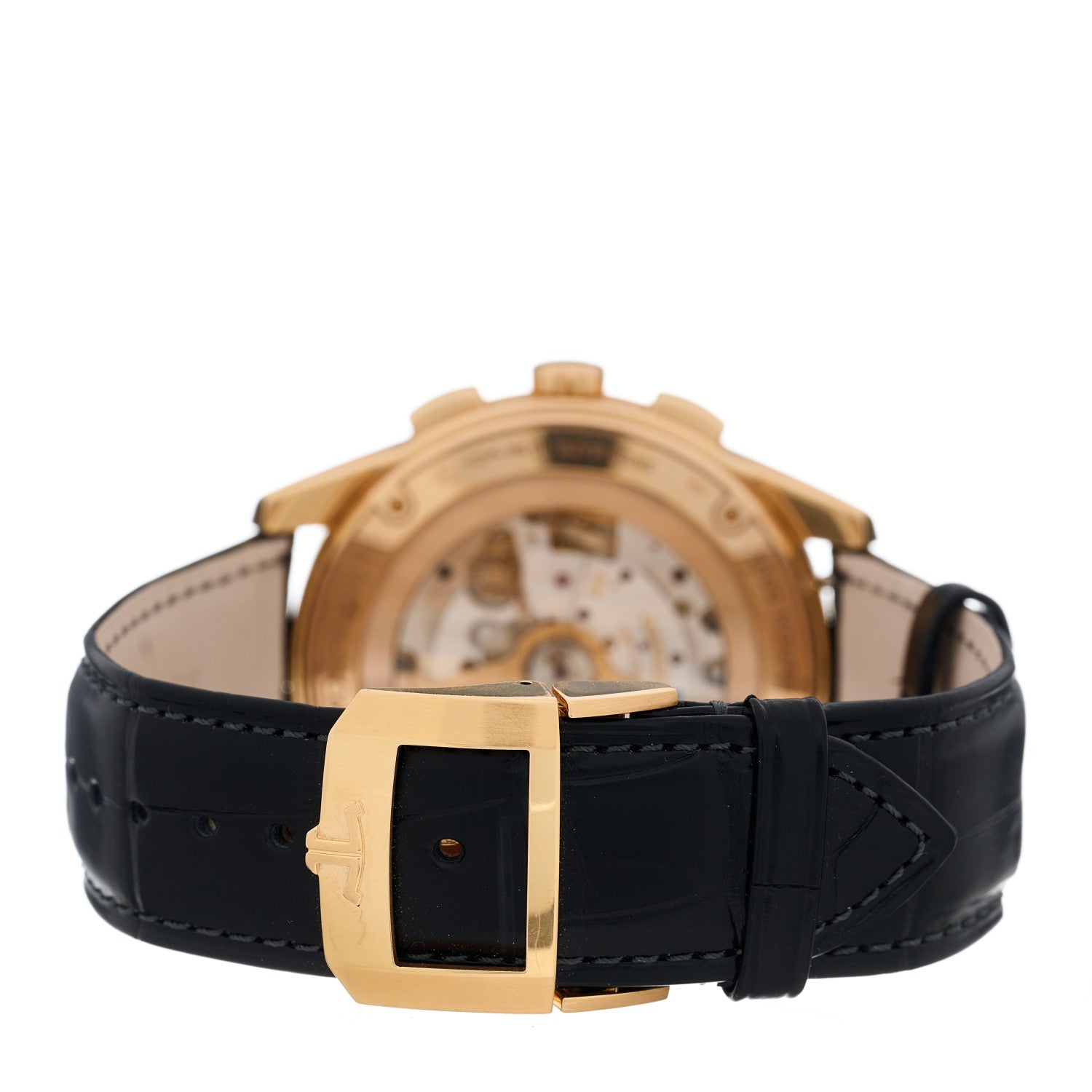 Jaeger-LeCoultre 18K Rose Gold Alligator 42mm Polaris Chronograph Automatic Watch Grey Q9022450 3 of 6