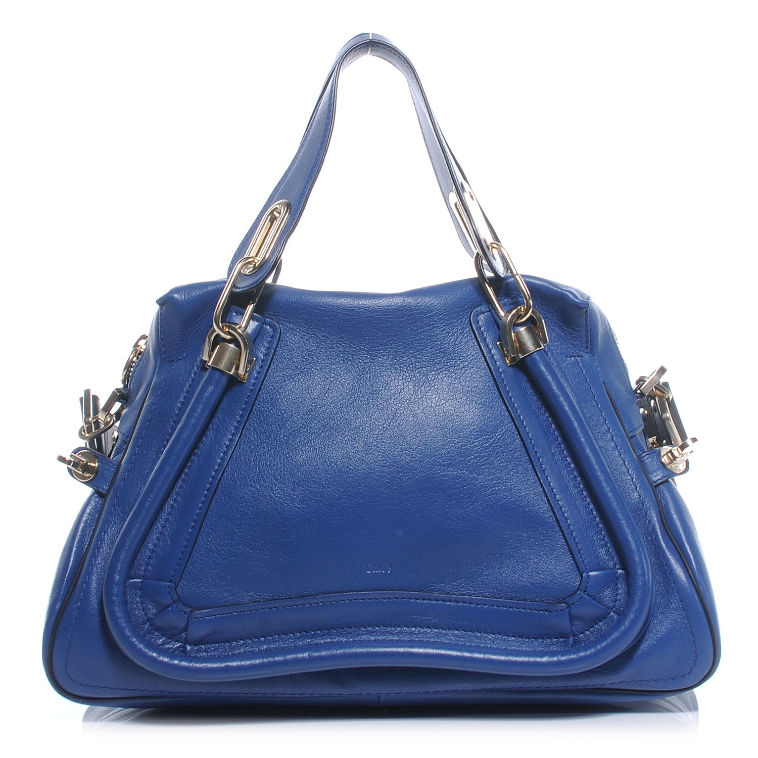 Chloe Leather Medium Military Paraty Royal Navy 1 of 7