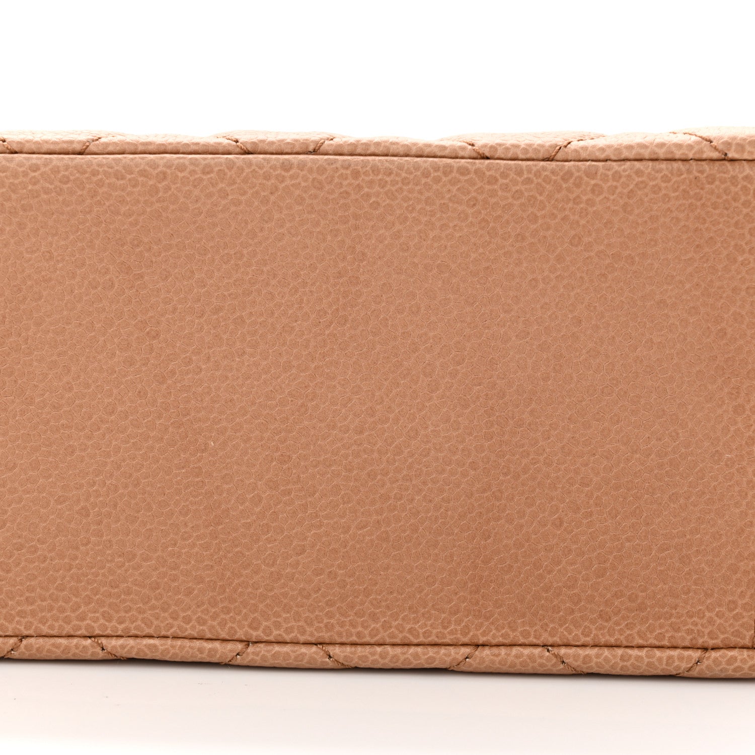 Chanel Caviar Quilted Petit Shopping Tote PST Dark Beige 11 of 11