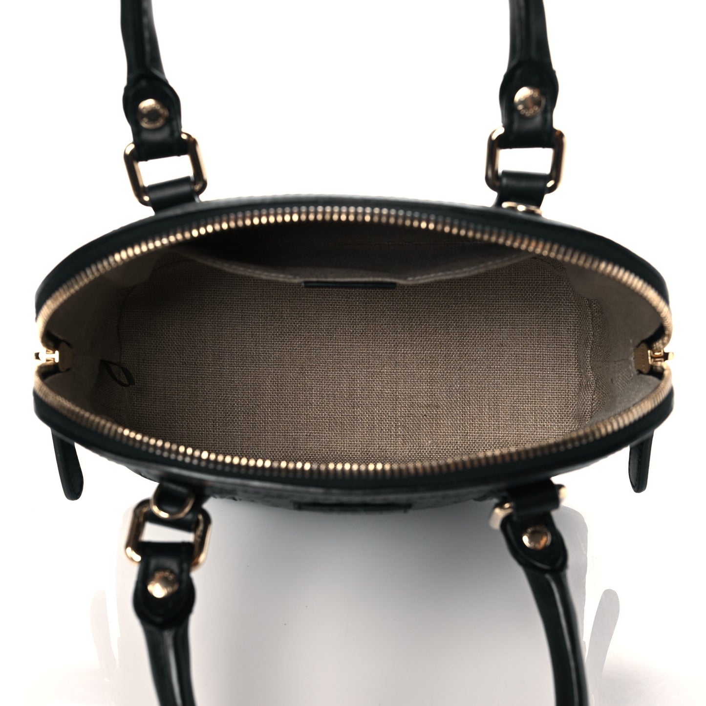 Microguccissima Mini Dome Bag Black