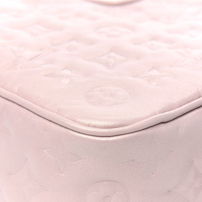Louis Vuitton Lambskin Embossed Monogram Fall In Love Sac Coeur Light Pink 7 of 9
