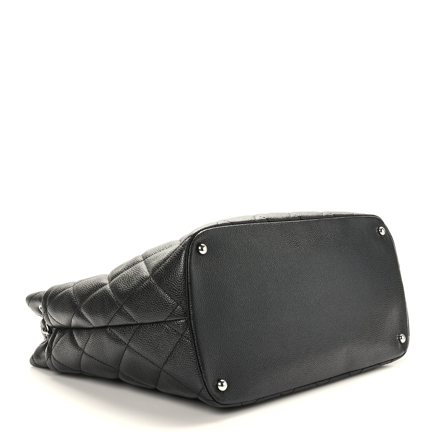 Caviar Quilted CC Timeless Soft Tote Black