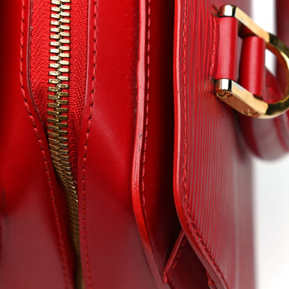 Louis Vuitton Epi Pont-Neuf Castillan Red 21 of 36
