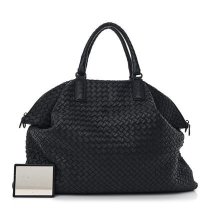 Bottega Veneta Nappa Intrecciato Maxi Convertible Tote Tourmaline 3 of 8