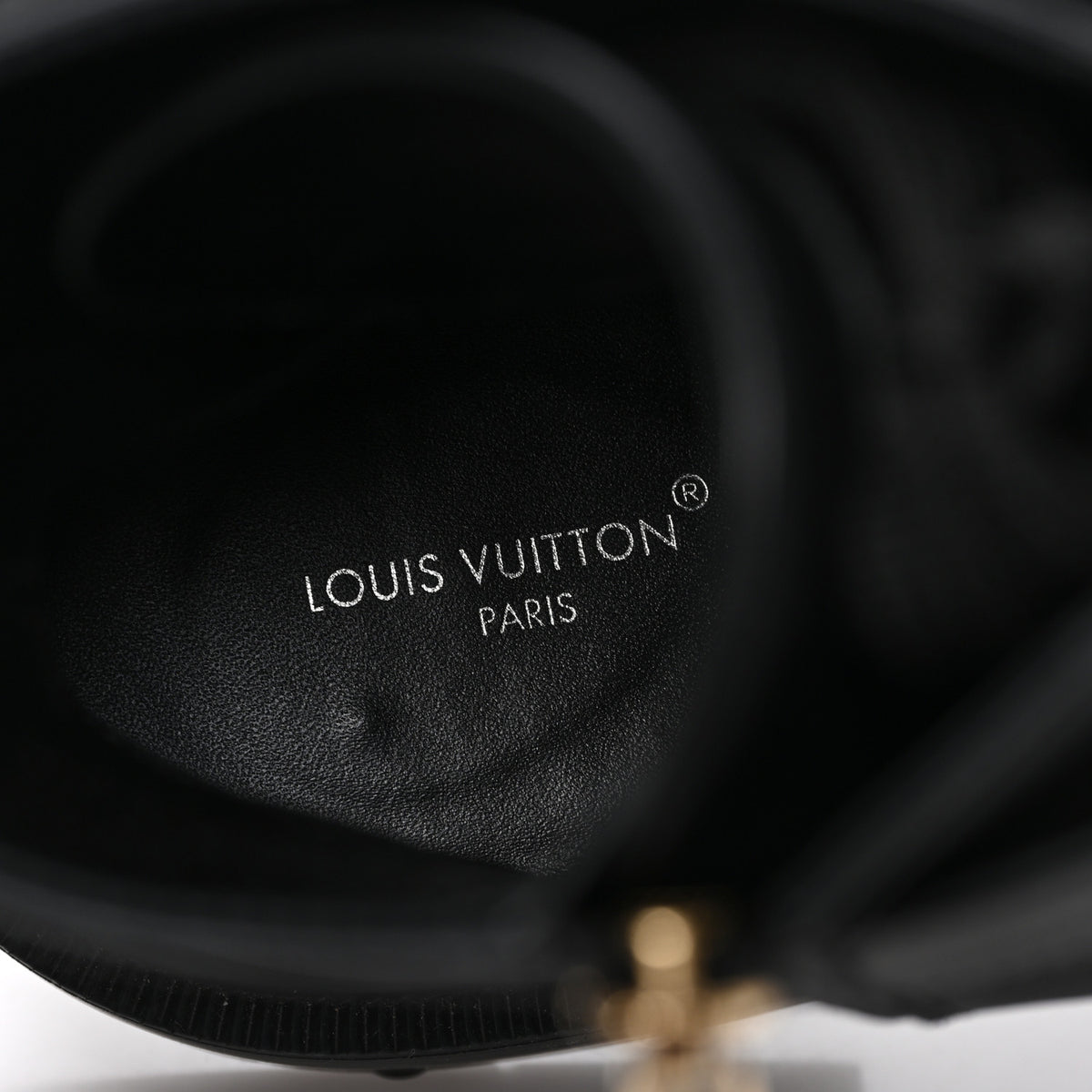 Louis Vuitton Calfskin Territory Flat Ranger Boots 38 Black 7 of 10