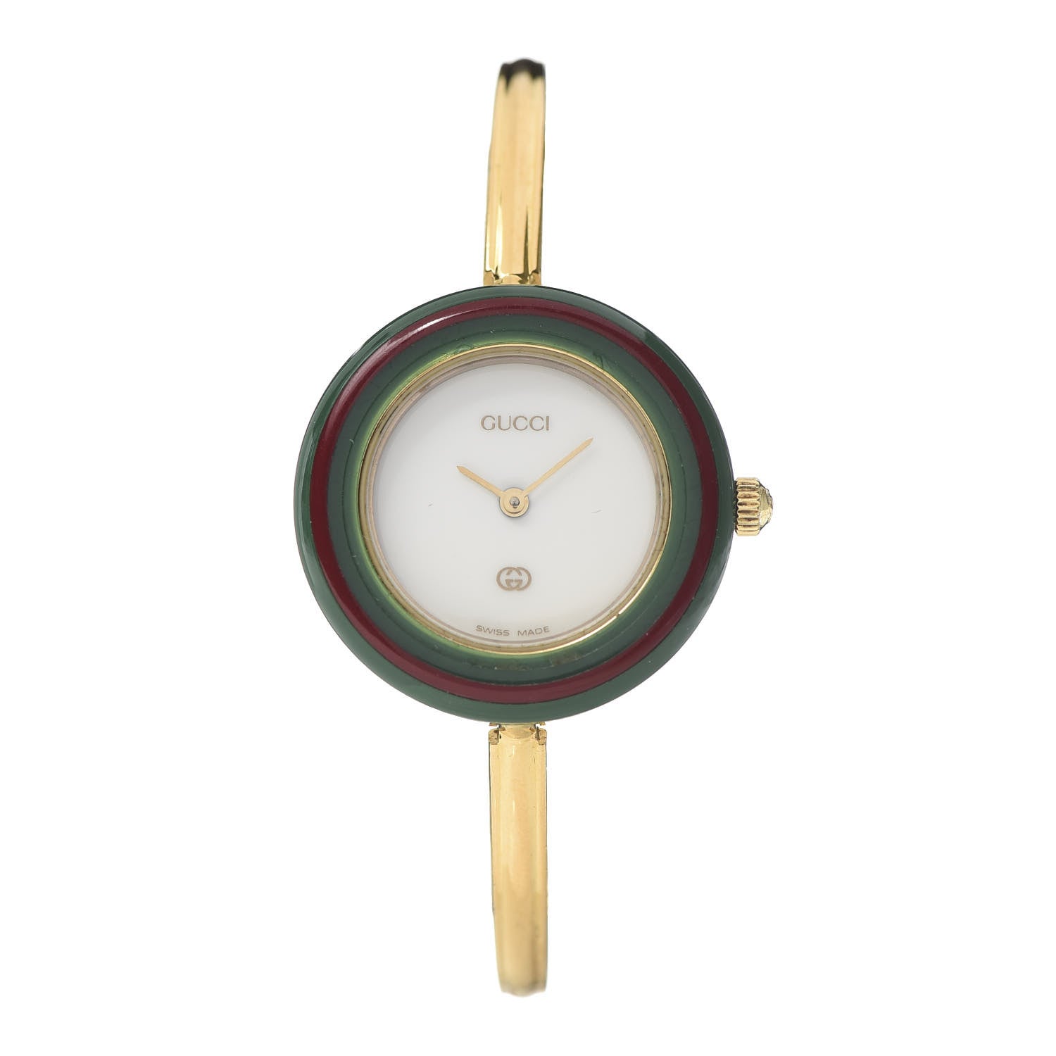 Gucci Stainless Steel 26mm Interchangeable Bezel Quartz Watch 1 of 7