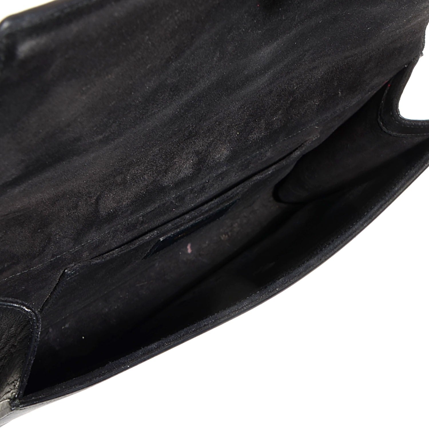 Saint Laurent Calfskin Classic Y Clutch Black 5 of 7