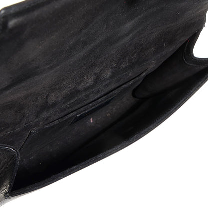 Saint Laurent Calfskin Classic Y Clutch Black 5 of 7