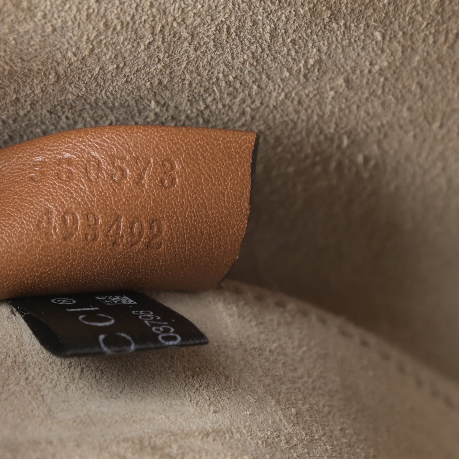 Gucci Suede Medium Lady Web Shoulder Bag New Marron 8 of 13