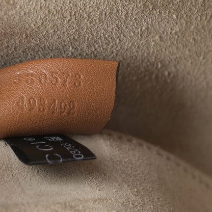 Gucci Suede Medium Lady Web Shoulder Bag New Marron 8 of 13