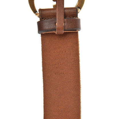 Gucci Faded Calfskin Double G 40mm Belt 75 30 Cuir 4 of 6