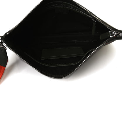 MCM Visetos Stark Wristlet Pouch Winter Moss 5 of 10