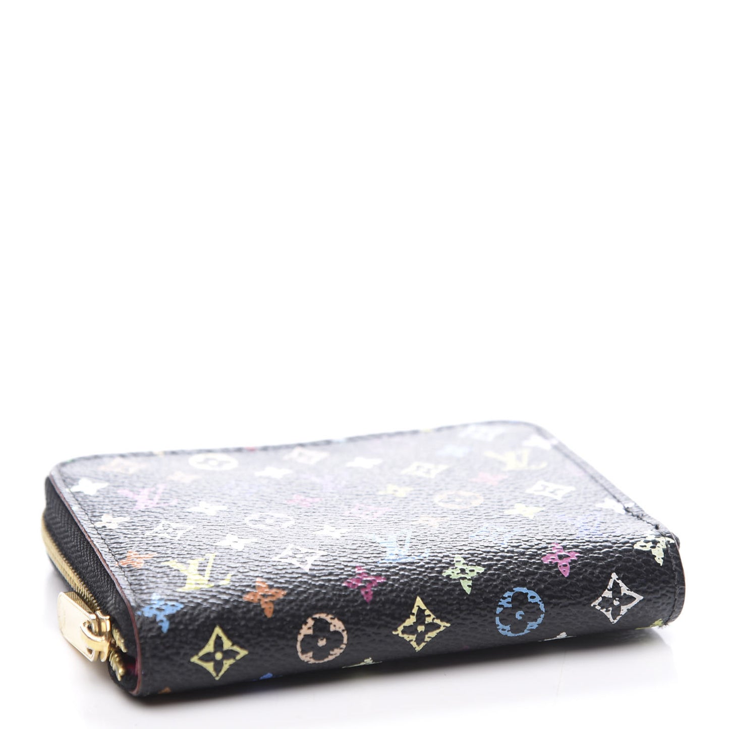 Monogram Multicolor Zippy Coin Purse Black Grenade
