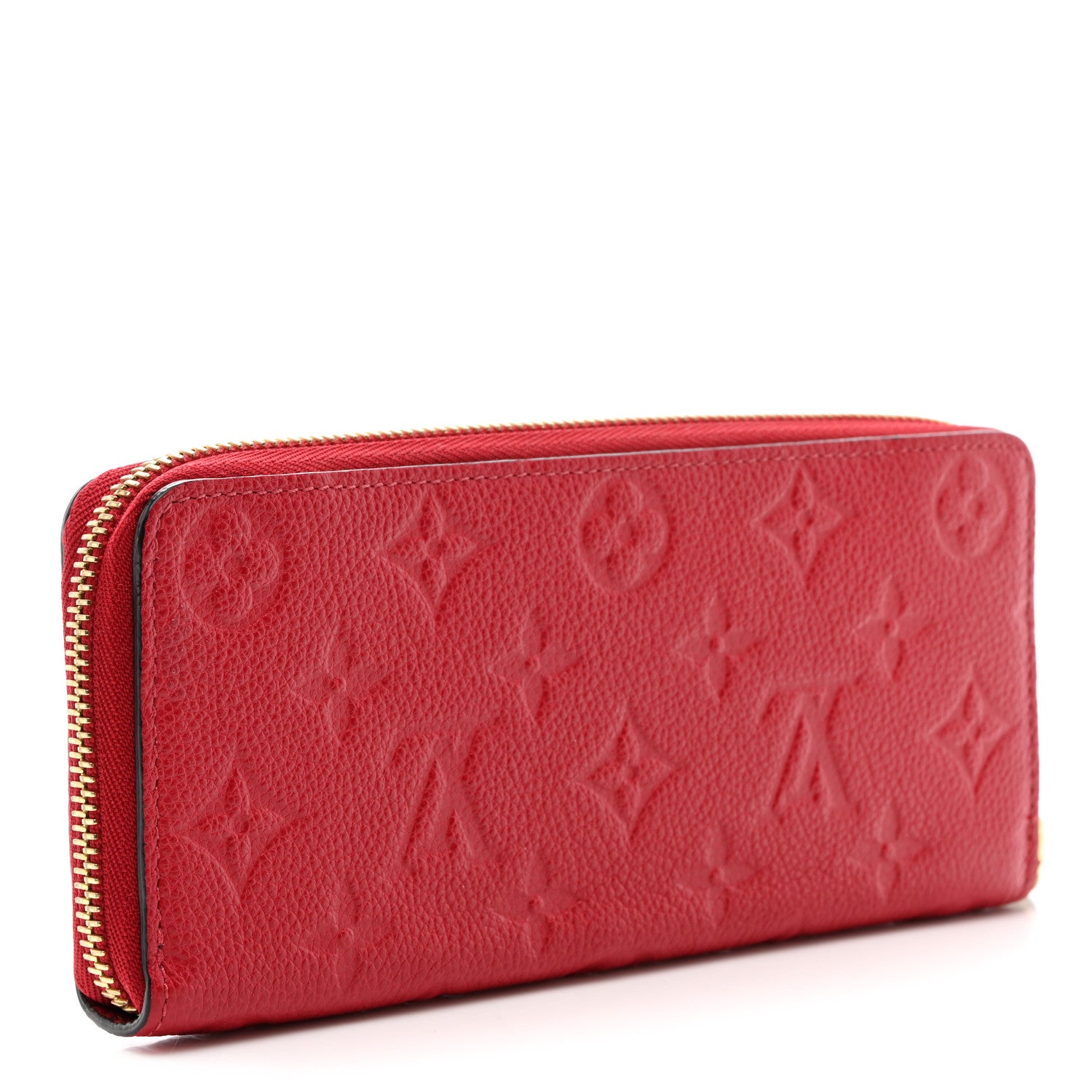 Louis Vuitton Empreinte Clemence Wallet Scarlet 3 of 7