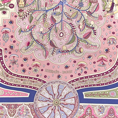 Hermes Silk Aux Portes Du Palais Scarf 90 2 of 3