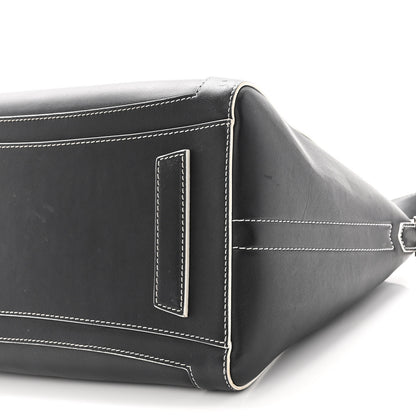 Givenchy Calfskin Contrast Stitched Medium Antigona Black 10 of 14