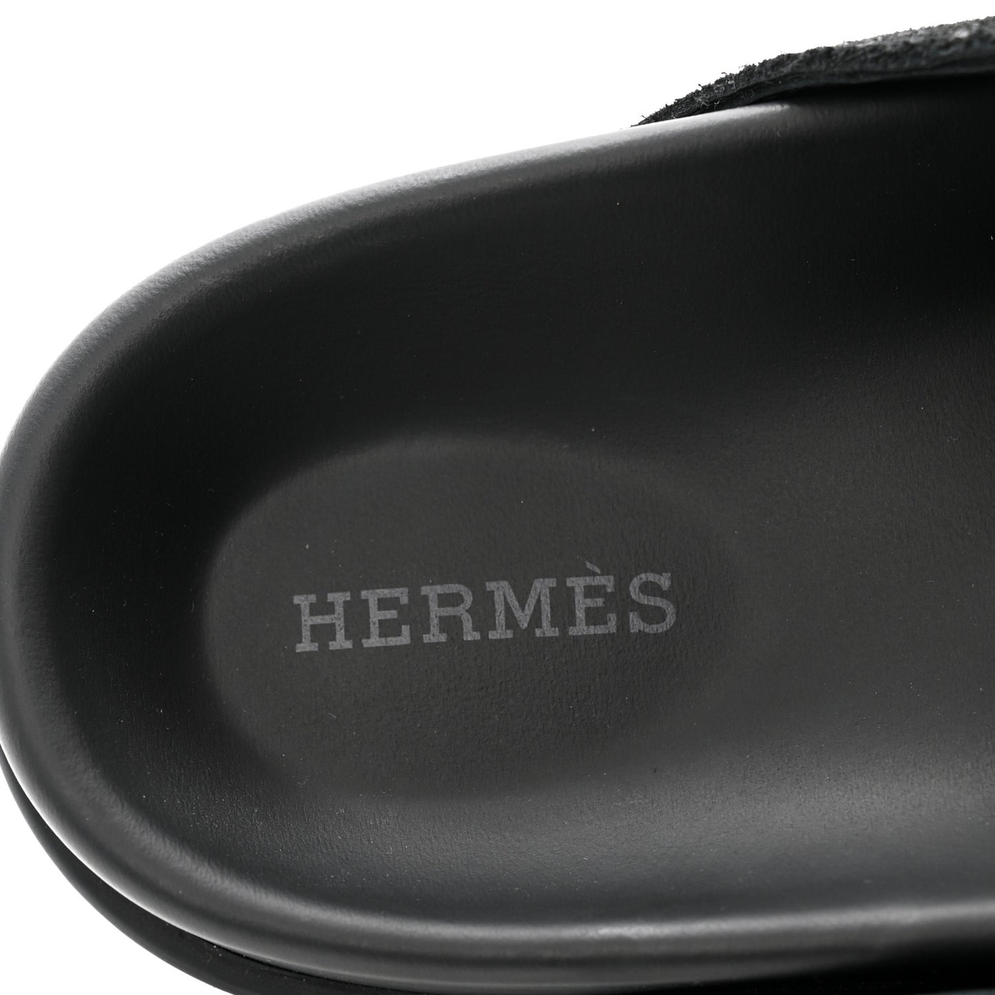 Suede Calfskin Go Mules 40.5 Black